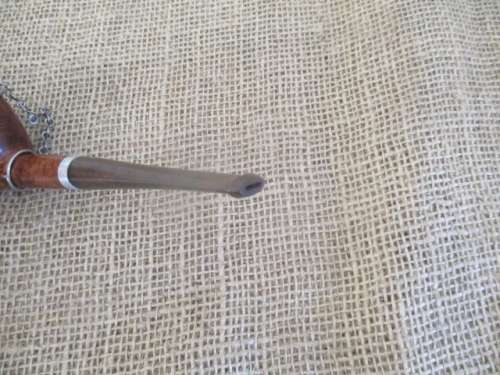 Rare Nice Vintage Frank No 38 Medico Genuine Briar Straight Stem Smoking Pipe