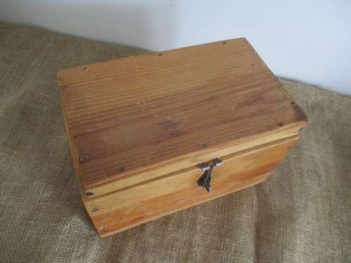 Lovely Old Wooden Farm Box