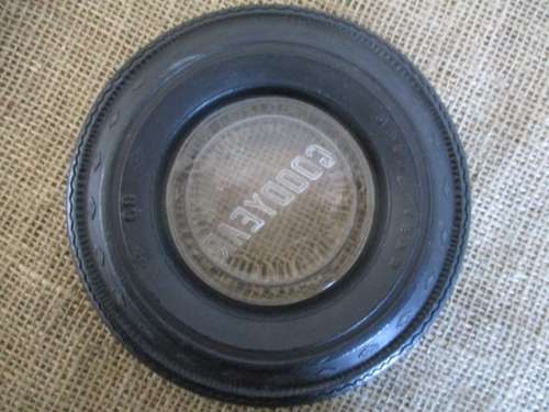 Cute Vintage Good Year G8 Automobile Tyre Ashtray