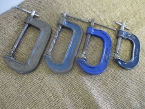 For WiFor Wiehan Only Four Solid G-Clamps :  4" China - -  C 4" Biehl - -
