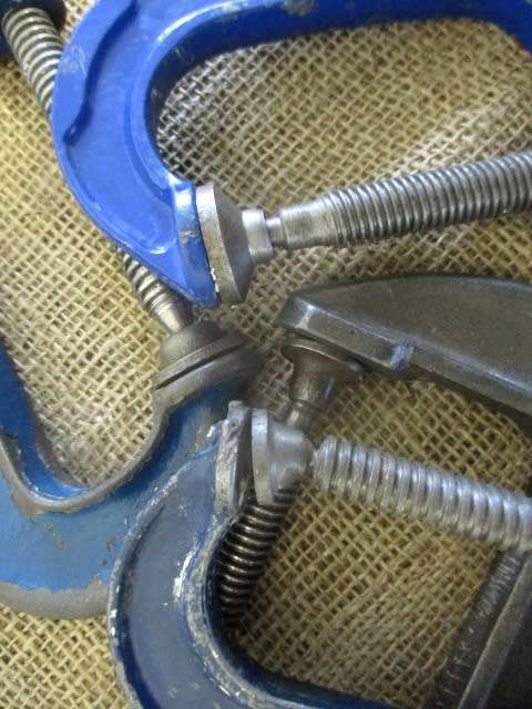 For WiFor Wiehan Only Four Solid G-Clamps :  4" China - -  C 4" Biehl - -