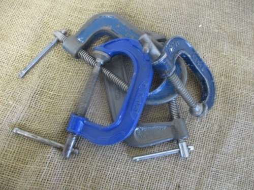 For WiFor Wiehan Only Four Solid G-Clamps :  4" China - -  C 4" Biehl - -