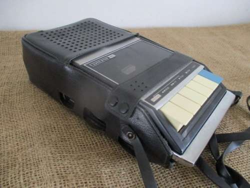 Vintage National Panasonic AC/Battery Cassette Tape Recorder   Model RQ - 209MS   Made In Japan