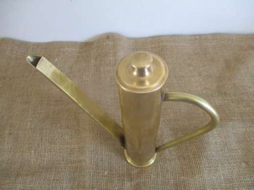 Magnifcent And Very Interesting Vintage 40mm/MK 4 Brass Shell Casing Trench Art       1956