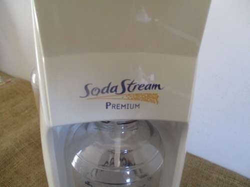 Soda Stream Premium With Model 60 CO2 Gas Bottle Plus Two Extra Soda Stream Plastic Bottles