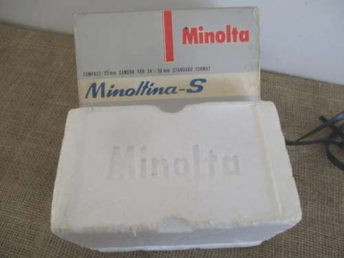 Rare Vintage Minoltina - S Camera With Minolta Rokkor - QF 1 : 1.8 f + 40mm Lens  1964