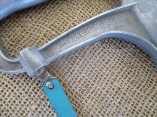 Excellent Vintage Eclipse Tubular No 20 T. Pattern Hacksaw Introduced 1924   Sheffield,  England