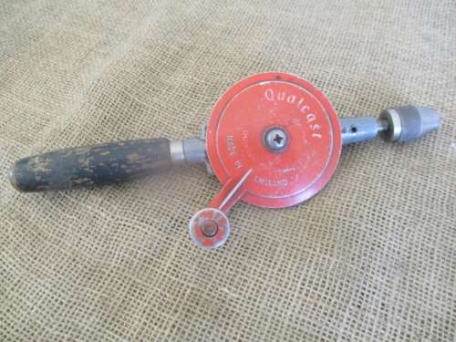 Nice Vintage Qualcast Hand Drill                     Made In England