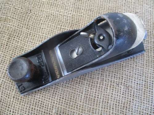Rare Stanley No 220 Block Plane.     Made in England