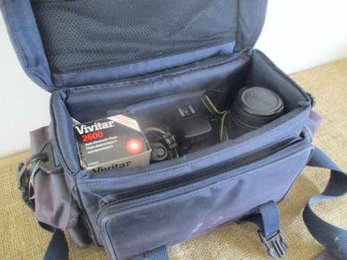 Vintage Canon EOS 700 Camera With Attached Canon Zoom Lens EF 35 - 70mm Plus More      Japan    1990