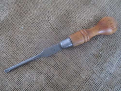 An Awesome Collection Of Three Very Rare & Collectable Vintage Cabinet Makers Screwdrivers