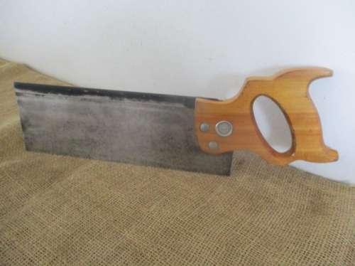 Very Beautiful Vintage Disston 12 Inch Back Saw           Made In Canada