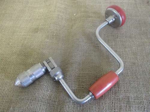 Lovely Vintage Millers Falls No 1950 Hand Brace Drill   Millers Falls Co, Greenfield, Mass. USA