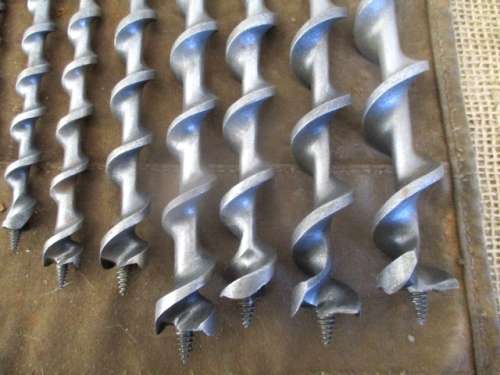 Beautiful Collection Of Vintage Hand Brace Drill Bits