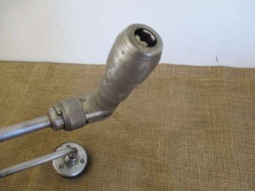 Rare Vintage Mohawk Shelburne Hand Brace Drill              Made In USA           Early 1900's