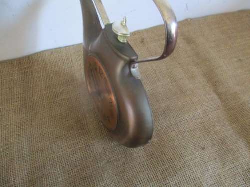 Charming And Cute Looking Vintage Copper Landex Royal Crafts Battery Operated Wall Clock    Japan