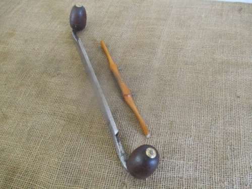 Vintage Atkin & Sons 10" Draw Knife Plus Antique 2" Wooden Body Draw Knife