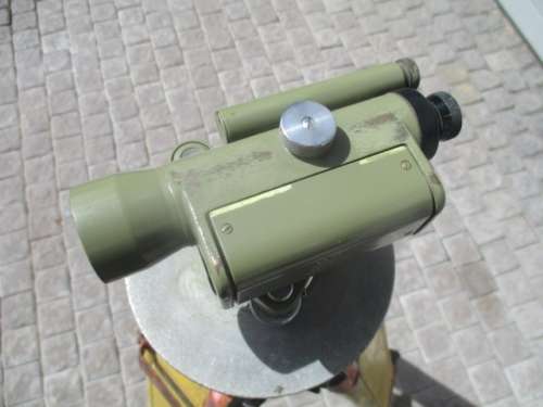 Complete Vintage Wild Heerbrugg NK10 - 105945 Switzerland Dumpy Level On Original Wooden Tripod