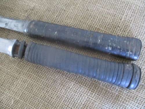 Bid for Wiehan -For The DIY Person...Two Vintage Solid Steel Estwing Claw Hammers Both With Injuries