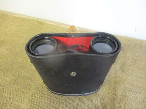 Characterful Vintage Skybolt 10 x 50 Binocular With Hard Coated Lenses In Original Case