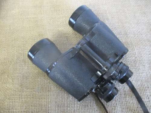 Characterful Vintage Skybolt 10 x 50 Binocular With Hard Coated Lenses In Original Case