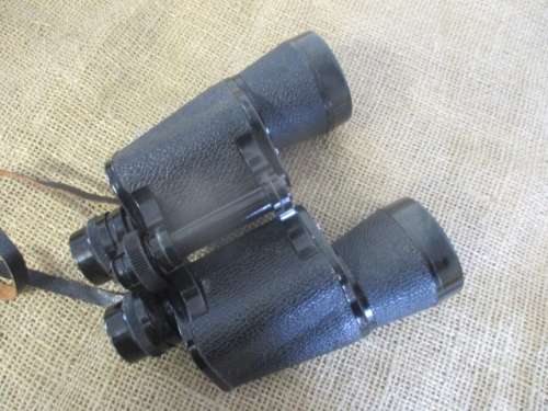 Characterful Vintage Skybolt 10 x 50 Binocular With Hard Coated Lenses In Original Case