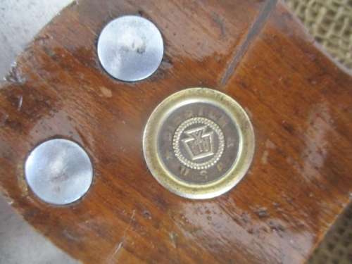 Very Beautiful Vintage Disston 12 Inch Back Saw           Made In USA