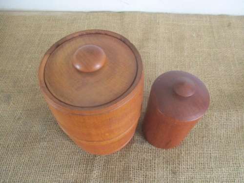 Smell The Tobacco........Two Beautiful Vintage Tobacco Barrels