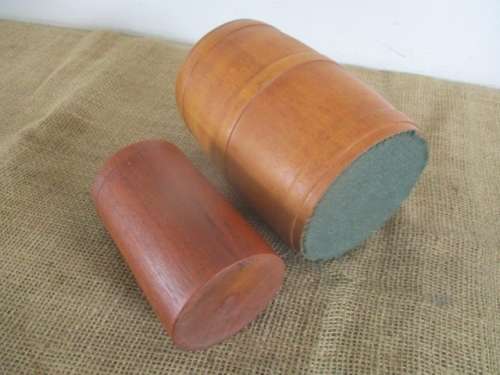 Smell The Tobacco........Two Beautiful Vintage Tobacco Barrels