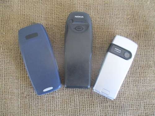Three Old Nokia Cellphones