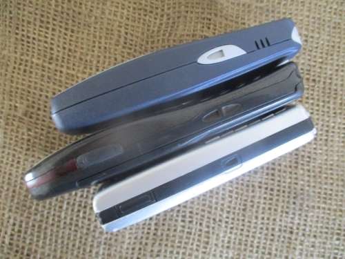 Three Old Nokia Cellphones