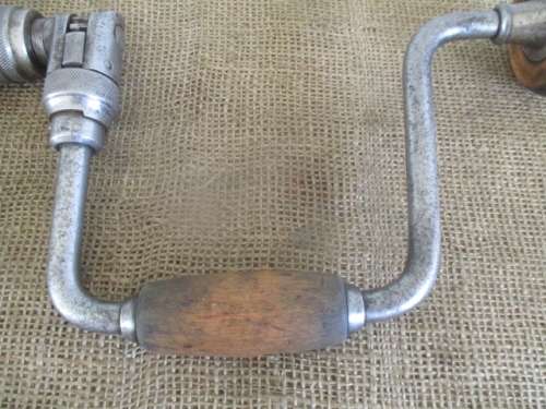 Real Vintage Stanley Hand Brace Drill No 945 - 10 Inch               Made In USA