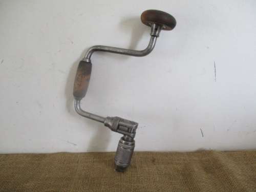 Real Vintage Stanley Hand Brace Drill No 945 - 10 Inch               Made In USA