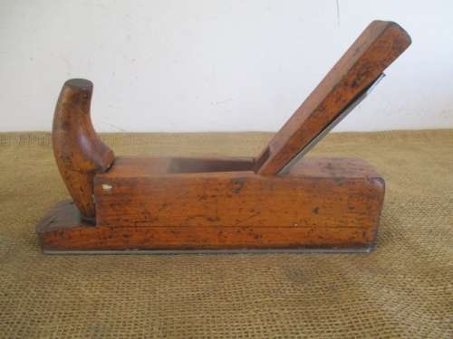 Rare Vintage Atkin & Sons Benefactum Wooden Hand Plane
