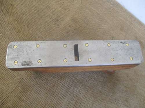 Rare Vintage Atkin & Sons Benefactum Wooden Hand Plane