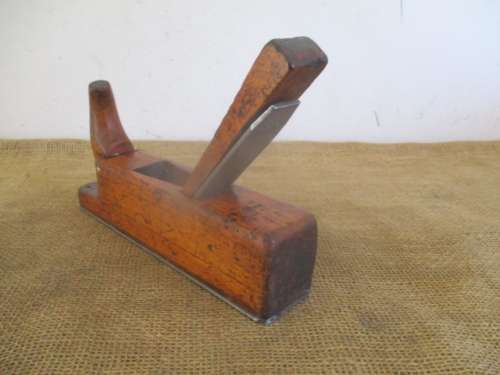 Rare Vintage Atkin & Sons Benefactum Wooden Hand Plane