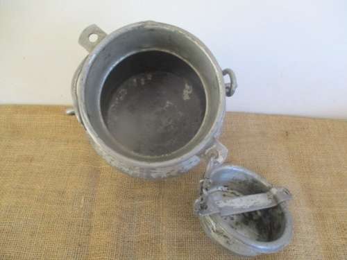 Nice Vintage One Gallon Farm Metal Cream Can               1976