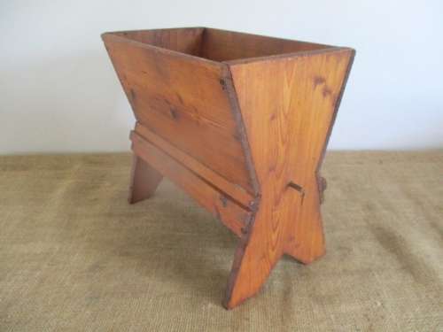 Direct From The Farm's Kitchen......Beautiful Vintage Wooden Butter Churn