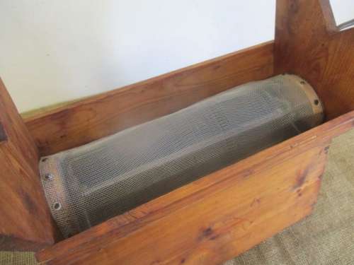 Direct From The Farm's Kitchen......Beautiful Vintage Wooden Butter Churn