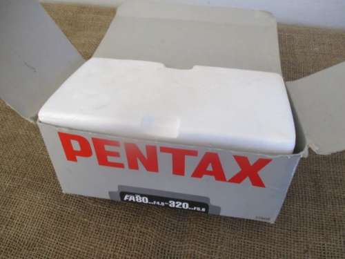 Relisted - Pentax SMC FA 80mm F4.5 - 320mm F5.6 Zoom Lens             MIB