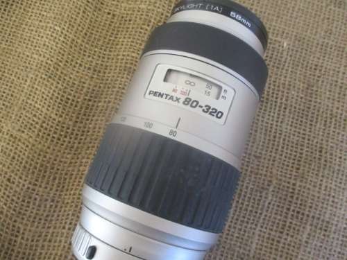 Relisted - Pentax SMC FA 80mm F4.5 - 320mm F5.6 Zoom Lens             MIB
