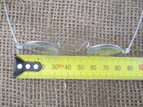 For Somari Bid Only - Cute Antique Small Reading Glasses In Original Container