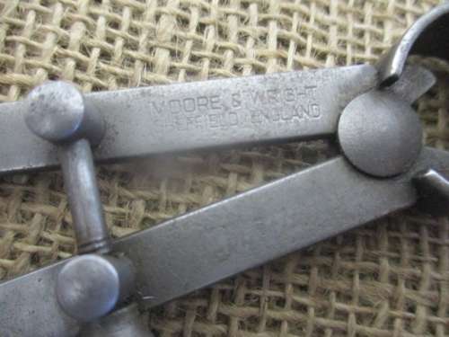 Three Nice Pieces Of Good Quality Vintage Wright & Moore Calipers And One Another