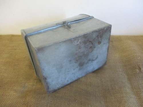 Beautiful Vintage South African Railway Tin Lunch Box