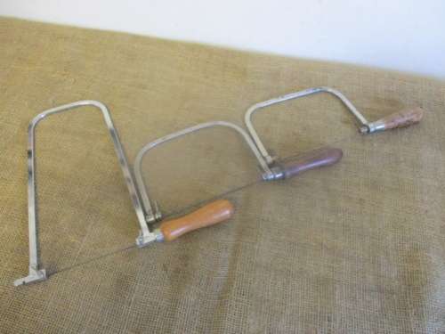 Eclipse 12" FS 70,  Eclipse 5" No 7 CP & Vintage O,NS 5 3/4" Carpenter's Deep Fret Coping Saws