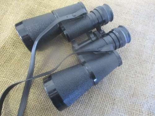 Vintage Super Zenith Light Weight 7 x 50 Field 7.1 Binocular With Lens Caps In Original Bag