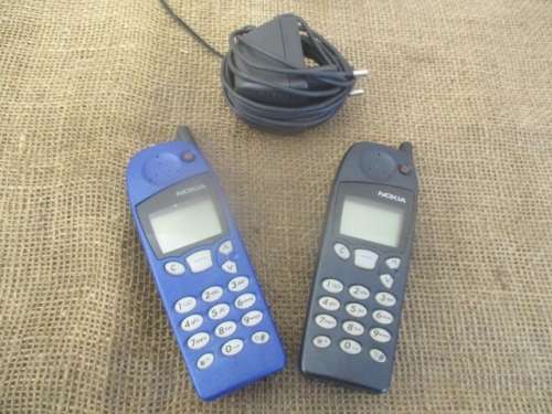 Two Legends......Two Vintage Nokia 5110 Cellphones Plus One Charger