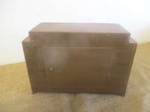 For Restoration....This Antique Enfield Chiming Mantel Clock      Approx 1940's      Made In England