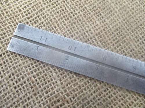 Beautiful Vintage The L.S.S.Co No 4 12" Machinist Combination Square And Protractor Head