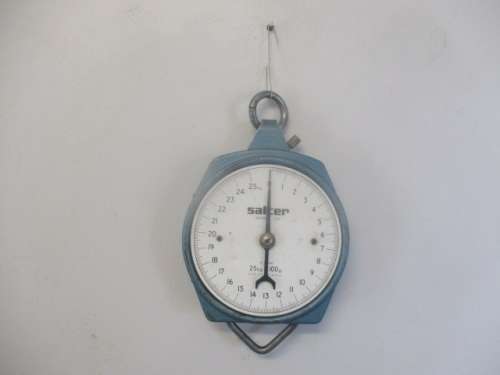 Smart Vintage Salter Model 235 25Kg x 100g Hanging Scale                Made In South Africa